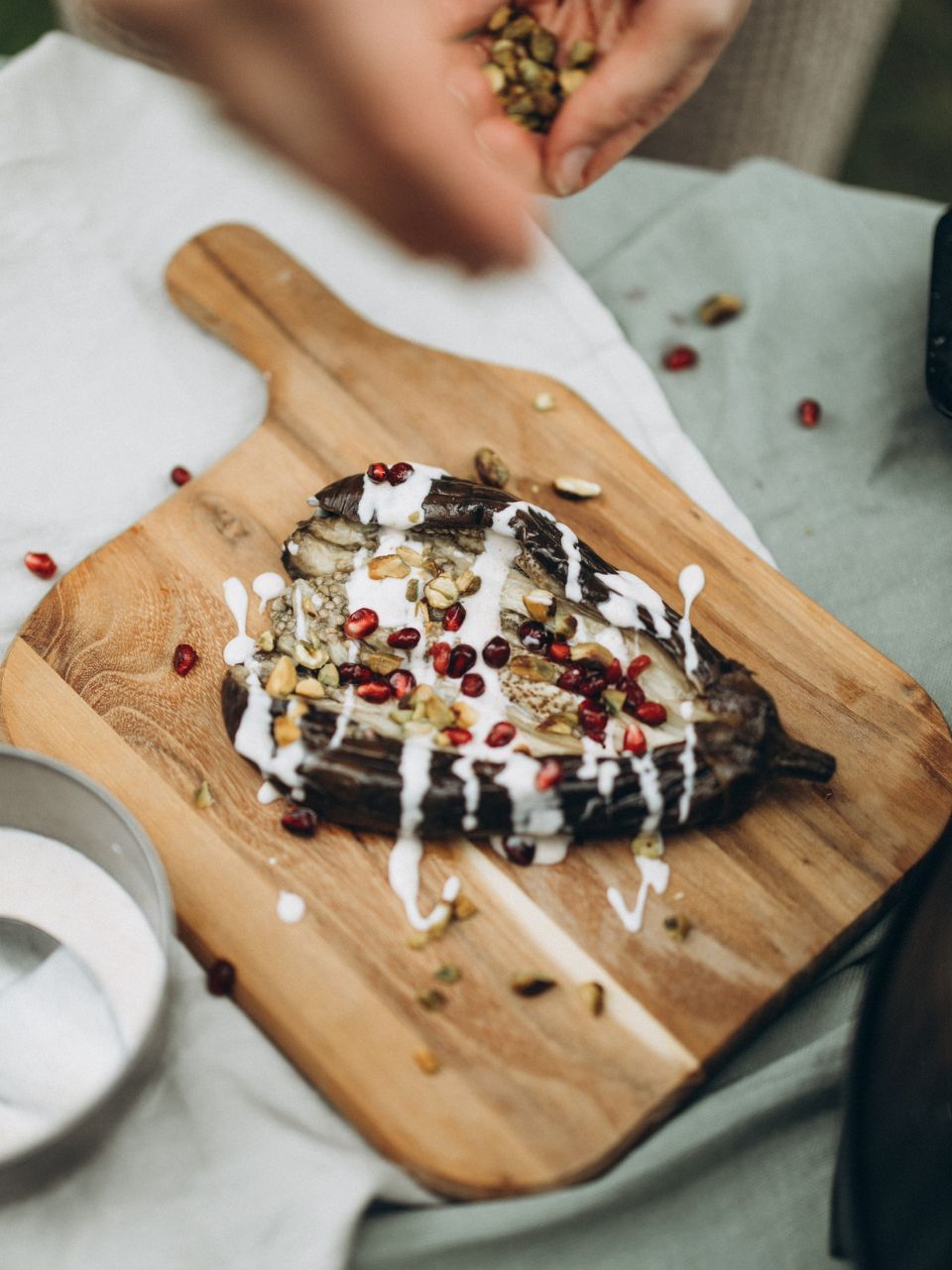 Aubergine Feta Spiesjes Met Venkelzaad Camperkeuken Nl