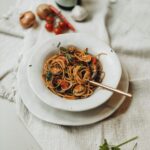 Spaghetti Vongole met cherrytomaatjes